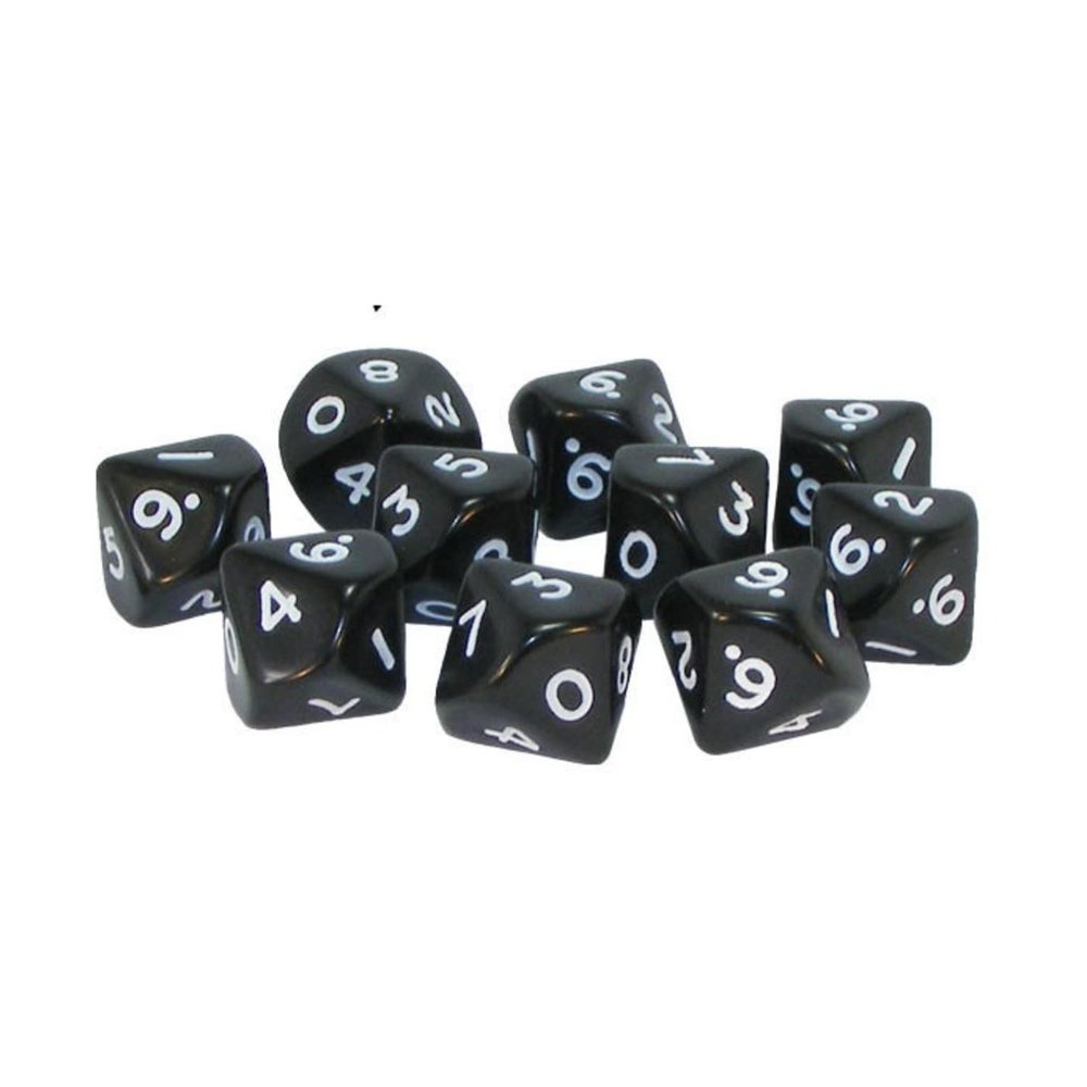 10 Black D10