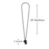 Amscan Whistle Bead Necklace Sports Noisemakers Accessory, Black, 36" Party Favors, 2" view 3