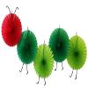 11-Piece Deluxe Spring Honeycomb Decoration Set - Caterpillar, Fruit, and Butterflies view 2
