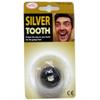 2 Piece of the Silver Tooth Practical Joke - Funny Prank Item view 1