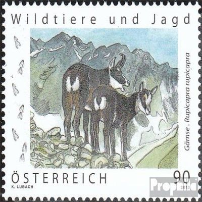Austria 3055 (Complete.Issue.) unmounted Mint/Never hinged ** MNH 2013 Hunting (Stamps for Collectors) Other Mammals (Monkeys/Dinosaurs/Elephants ...)