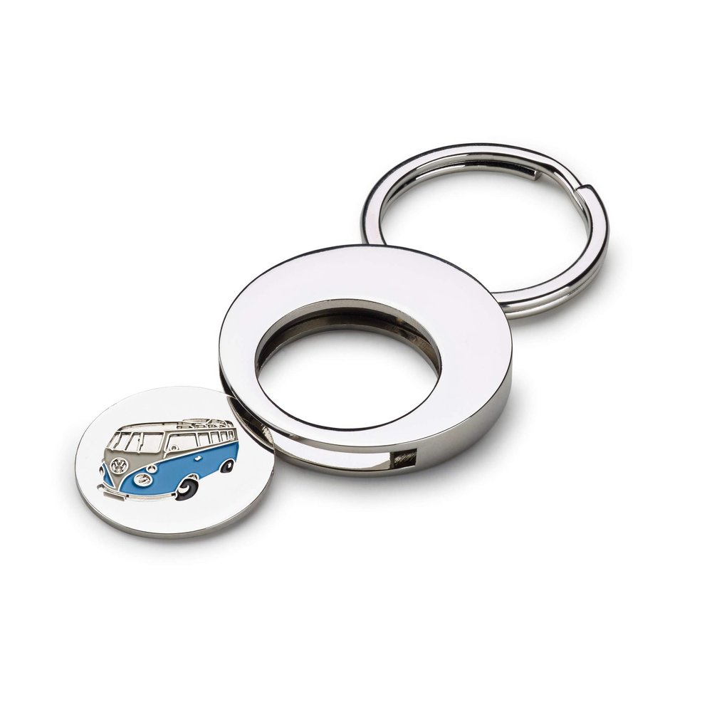 Original VW Shopping Trolley Token Silver - 231087010B JKA