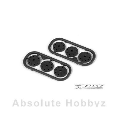 XRAY XB9 Shock Piston Set 8-Hole (1.2; 1.3) 10-H. (1.1mm)