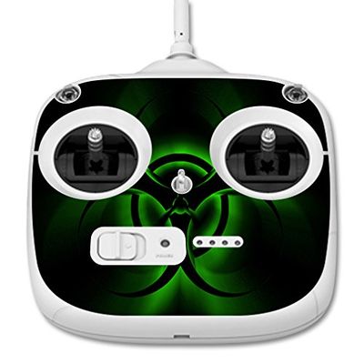 MightySkins Skin Compatible with DJI Phantom 3 Standard Quadcopter Drone Controller wrap Cover Sticker Skins Bio Glow