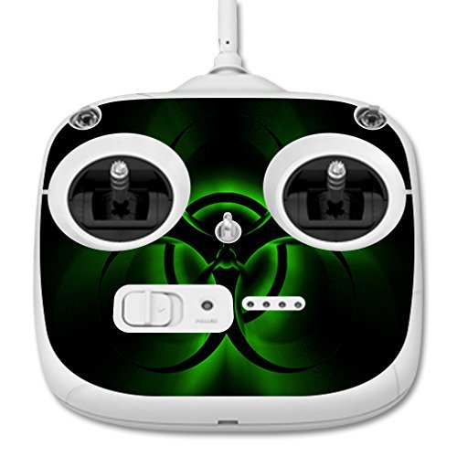 MightySkins Skin Compatible with DJI Phantom 3 Standard Quadcopter Drone Controller wrap Cover Sticker Skins Bio Glow