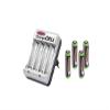 Jamara 153084 4-Pieces Charger Charge Cell, Multi Color view 1