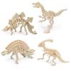 Dinosaur Set 2 - QUAY Woodcraft Construction Kit FSC view 1