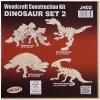 Dinosaur Set 2 - QUAY Woodcraft Construction Kit FSC view 2