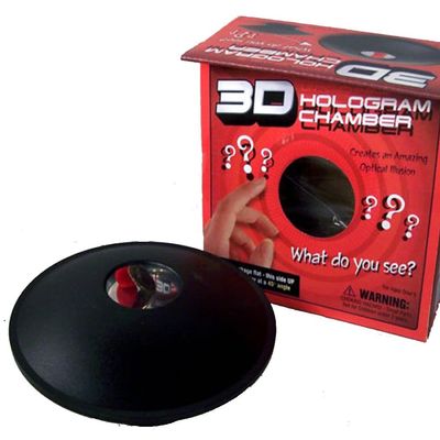 2 Pieces of 3-D Magical Optical Illusion Hologram Dishes - Magic Trick to Play Jokes On Your Friends