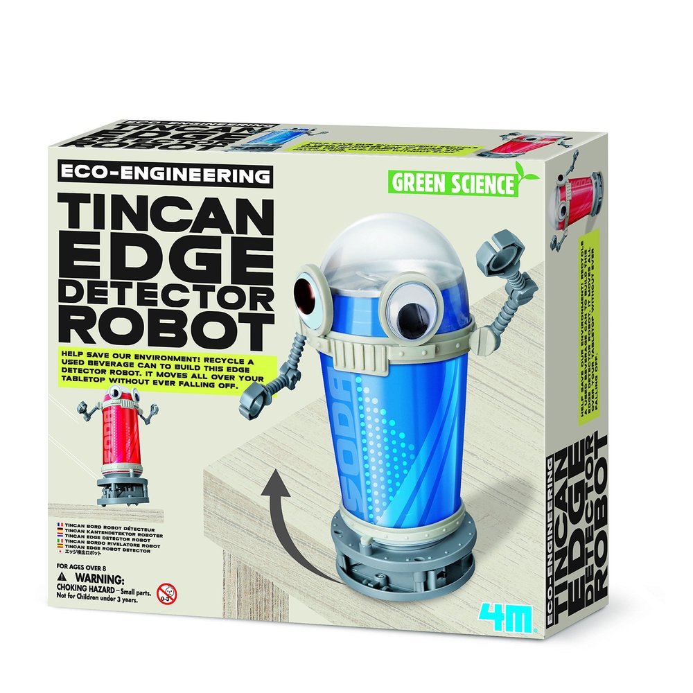 4M Eco Engineering Tin Can Edge Detector Play Set