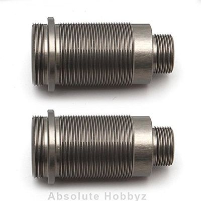 Team Associated Front 16x25mm Threaded Shock Bodies, Aluminum (2)