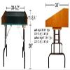 AccuCraps Double-Sized Craps Practice Table with Legs - Foam Underlayment view 2