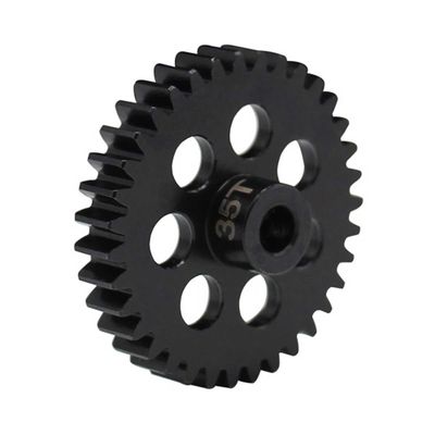 Hot Racing NSG35M1 35T Steel Mod 1 Pinion Gear 5mm