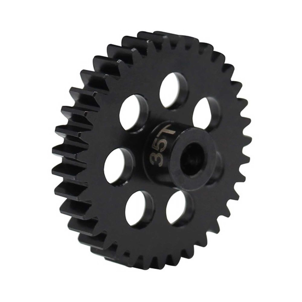 Hot Racing NSG35M1 35T Steel Mod 1 Pinion Gear 5mm