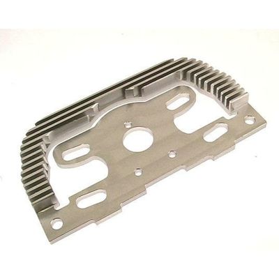 Hot Racing MLT1808 Silver Aluminum Heat Sink Motor Plate