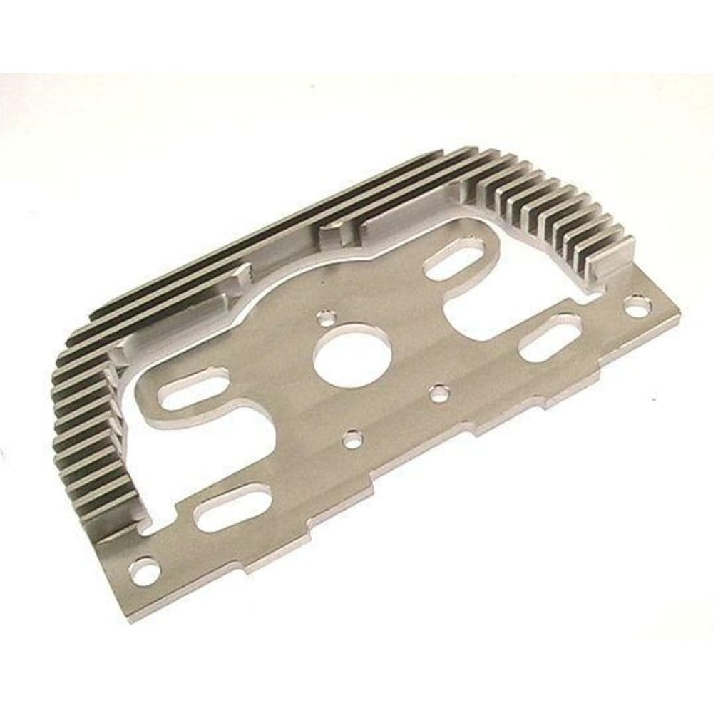 Hot Racing MLT1808 Silver Aluminum Heat Sink Motor Plate