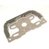 Hot Racing MLT1808 Silver Aluminum Heat Sink Motor Plate view 1