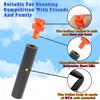 EKIND 100 Pcs Suction Darts Refill Pack Foam Bullet Compatible for NERF N-Strike Series Blaster (Black) view 3
