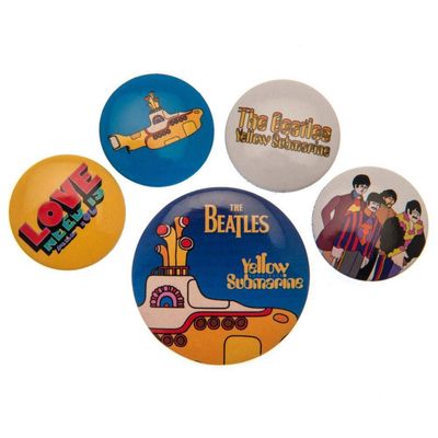 Pyramid International The Beatles Yellow Submarine Badge, Multi-Colour, 10 x 12.5 x 1.3 cm