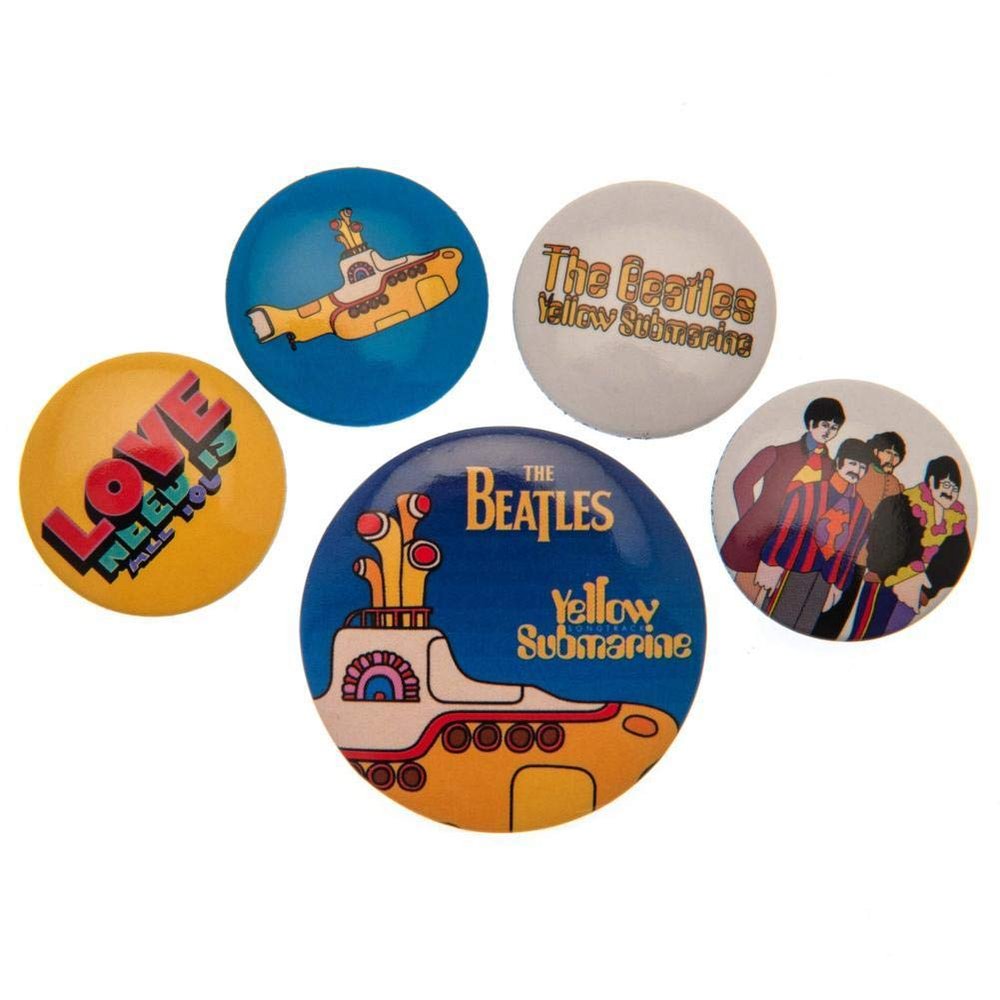 Pyramid International The Beatles Yellow Submarine Badge, Multi-Colour, 10 x 12.5 x 1.3 cm