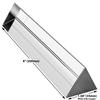 Amlong Crystal 8 inch Optical Glass Triangular Prism for Teaching Light Spectrum Physics and Photo Photography Prism, 200mm view 2