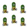 5" Inch Plush Giggling Happy Pill in Green and Yellow (Set of 6) view 1