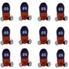 5" Inch Plush Giggling Happy Pill in Purple and Orange (Set of 12) view 1