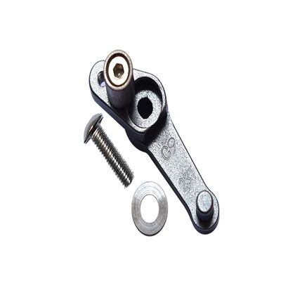 GPM For Kyosho Motorcycle NSR500 Upgrade Parts Aluminum Servo Arm 23T (C9) - 1Pc Set Gray Silver