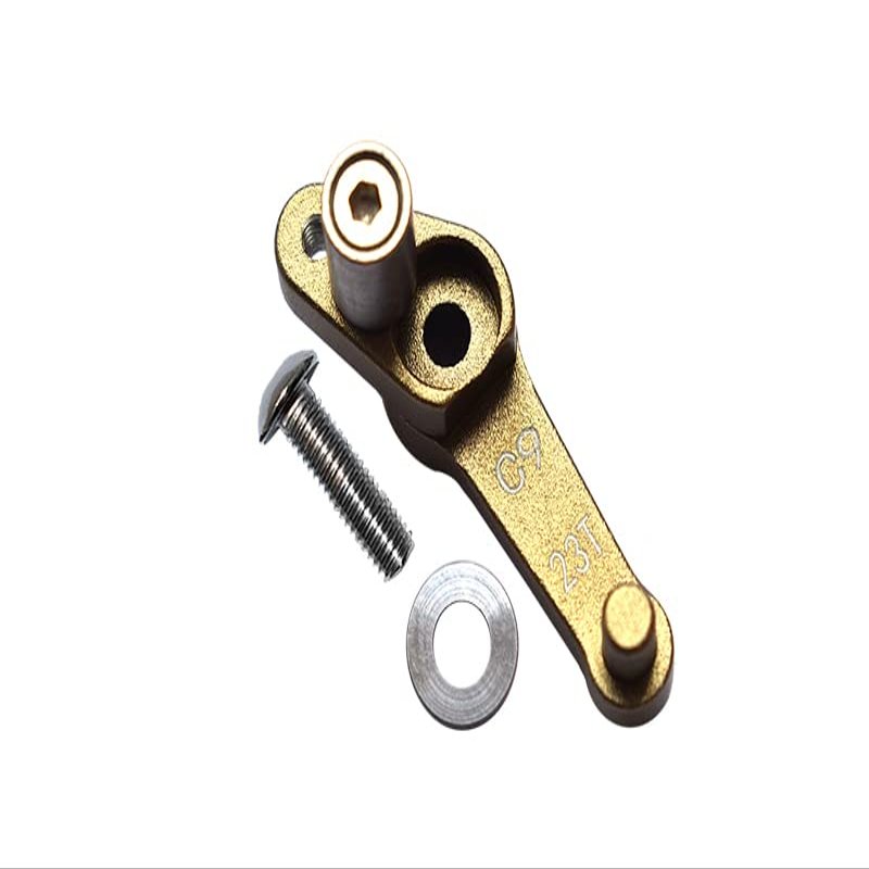 GPM For Kyosho Motorcycle NSR500 Upgrade Parts Aluminum Servo Arm 23T (C9) - 1Pc Set Titanium