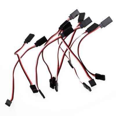 10pc 15cm Male To Female 30Core Servo Extension Cable Lead Cord for RC Airplane