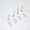 Aluminum Shims & Stainless Steel Screws for Traxxas 1:5 X Maxx 6S / X Maxx 8S / XRT 8S Monster Truck Upgrades - 1 Set Silver view 1