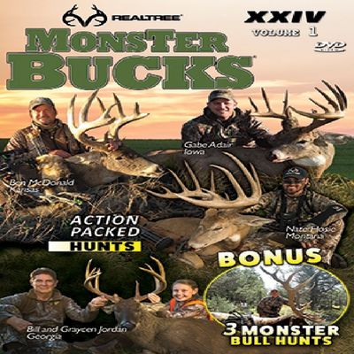 Br &Nameinternal Realtree Outdoors DVD Monster Bucks XXIV, Volume 1