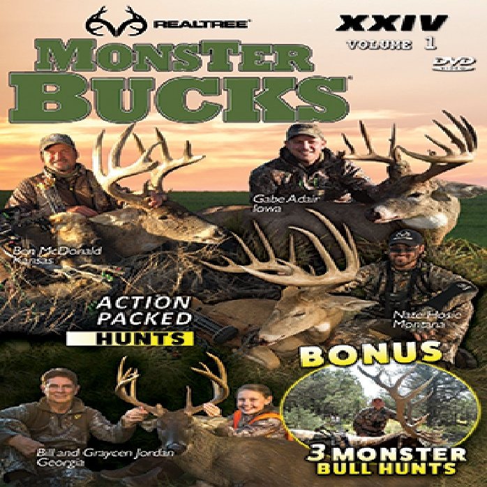 Br &Nameinternal Realtree Outdoors DVD Monster Bucks XXIV, Volume 1