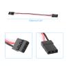 SD Racing Parts Servo Extension Cord Cable 100mm 10cm Male to Male 3-Pin for Futaba Servo Wire Pack of 10 view 2