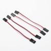 SD Racing Parts Servo Extension Cord Cable 100mm 10cm Male to Male 3-Pin for Futaba Servo Wire Pack of 10 view 3