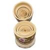 Moonmo 10pcs Golden Flower Fairy with Bird Handmade Wooden Russian Nesting Dolls Matryoshka Wooden Toys view 3