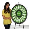 Tabletop Prize Wheel 18 Slots  Spin The Wheel Game for Carnivals, Trade Shows  Sturdy ABS Plastic and Collapsible Steel Frame (18 Slot, Table Top) view 1