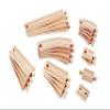 Hape 24 Pcs Wooden Railway Super Expansion Rail Pack| Compatible with Other Wooden Tracks view 1