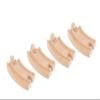 Hape 24 Pcs Wooden Railway Super Expansion Rail Pack| Compatible with Other Wooden Tracks view 2