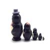 BuyRussianGifts Penguin Russian Nesting Dolls 5 Piece Set 4 inch Tall view 3