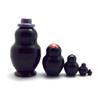 BuyRussianGifts Penguin Russian Nesting Dolls 5 Piece Set 4 inch Tall view 4