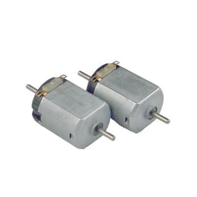 CHANCS Lot of 2 Small DC Brush Motor Double Shafts 1.2V 3V 14000RPM for Model, Toys, Fan, Remote Control Devices