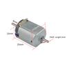 CHANCS Lot of 2 Small DC Brush Motor Double Shafts 1.2V 3V 14000RPM for Model, Toys, Fan, Remote Control Devices view 4