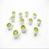 Set 4 Cups of Hot Kiwi Tea Dollhouse Miniature Food Drink Beverage #S 13435 view 2