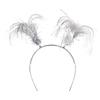 Amscan Supplies Headband Costume Party Headwear, One Size, Silver view 1