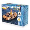Bestway Kondor 2000 Inflatable Boat Set, Rubber raft 1.88m,Orange view 3