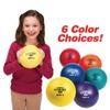 Gator Skin S&S Worldwide Softi-5 Ball. 6" Green, PU Coated Balls with Soft Foam Core, Kid Safe, No-Sting Balls for PE Games, After School Programs, Dodgeball, and Birthdays. view 2