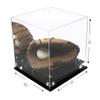 Better Display Cases Versatile Acrylic Display Case - Medium Square Box with Silver Risers and Mirror 11" x 11" x 11" (A001-SR) view 2