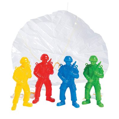 VP PARATROOPERS, 4-1/4 (10PC/PBH)6PBH/UN - Toys - 60 Pieces