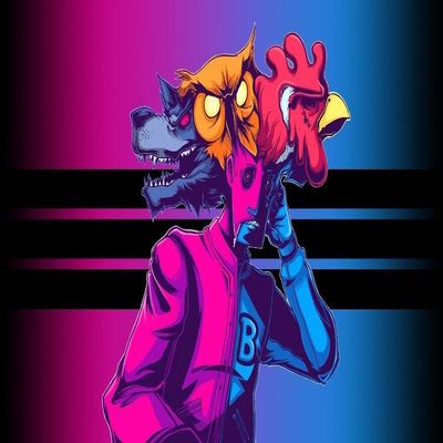 Tomorrow sunny 24X36 INCH / Game Hotline Miami Rasmus Mask Richard Mask Dennis Mask Dennaton Games art